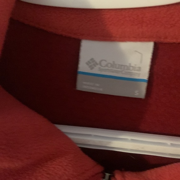 Columbia Fleece Quarter Zip Jacket Sweater- Women’s Size Small - Picture 6 of 7